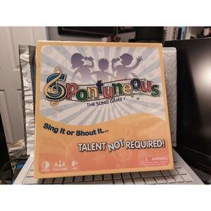 Funventors Spontuneous The Song Game! 4-10 Players - Ages 8+ NEW 2018